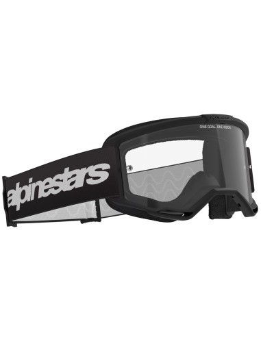 ALPINESTARS GAFAS OFF ROAD VISION 3 WORDMARK BLACK CLEAR  en ALDAMOVIL