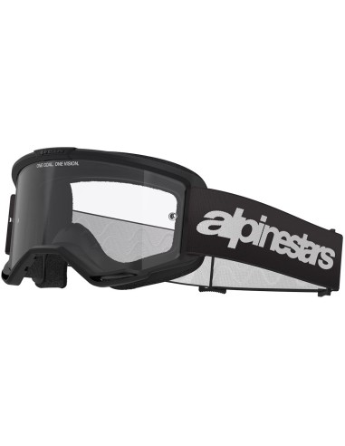 ALPINESTARS GAFAS OFF ROAD VISION 3 WORDMARK BLACK CLEAR  en ALDAMOVIL