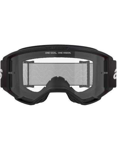 ALPINESTARS GAFAS OFF ROAD VISION 3 WORDMARK BLACK CLEAR  en ALDAMOVIL