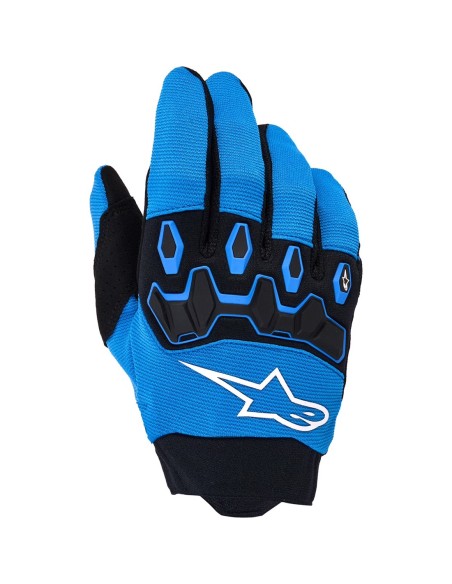 ALPINESTARS GUANTES JUNIOR FULL BORE V2 BLACK/BLUE en ALDAMOVIL