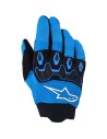 ALPINESTARS GUANTES JUNIOR FULL BORE V2 BLACK/BLUE en ALDAMOVIL