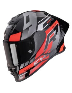 SCORPION CASCO EXO-R1 EVO II ADRENALIN BLACK/RED en ALDAMOVIL
