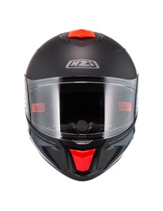 NZI CASCO WAKE STREAM SOLID NOUVEAU BLAK/RED MATT en ALDAMOVIL 2