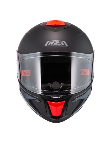 NZI CASCO WAKE STREAM SOLID NOUVEAU BLAK/RED MATT en ALDAMOVIL