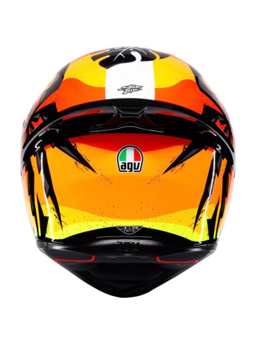 AGV CASCO K1 S E2206 TROPICRUSH BLACK/ORANGE en ALDAMOVIL
