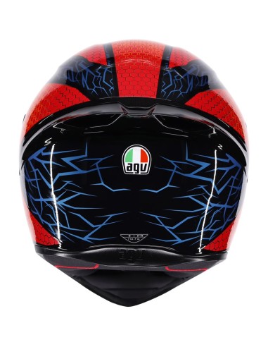 AGV CASCO K1 S E2206 SPEEDARMOR ORANGE/BLUE/BLACK en ALDAMOVIL