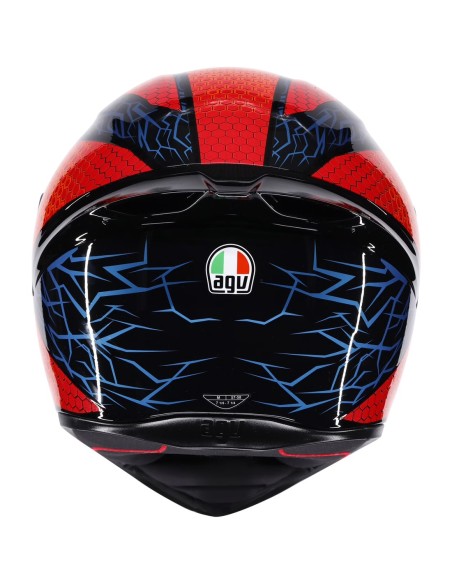 AGV CASCO K1 S E2206 SPEEDARMOR ORANGE/BLUE/BLACK en ALDAMOVIL