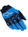 ALPINESTARS GUANTES JUNIOR FULL BORE V2 BLACK/BLUE en ALDAMOVIL