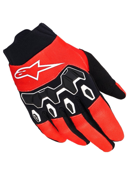 ALPINESTARS GUANTES JUNIOR FULL BORE V2 RED/BLACK en ALDAMOVIL
