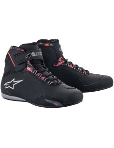 ALPINESTARS BOTAS SEKTOR WP BLK/GRY/RED FLUOR en ALDAMOVIL