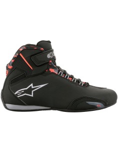 ALPINESTARS BOTAS SEKTOR WP BLK/GRY/RED FLUOR en ALDAMOVIL 2