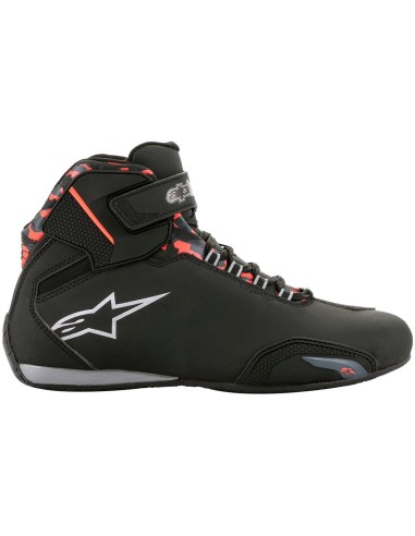 ALPINESTARS BOTAS SEKTOR WP BLK/GRY/RED FLUOR en ALDAMOVIL