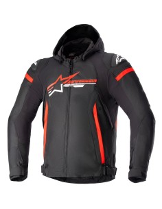 ALPINESTARS CHAQUETA ZACA WP BLACK/RED/WHITE