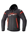 ALPINESTARS CHAQUETA ZACA WP BLACK/RED/WHITE