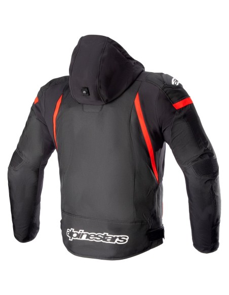 ALPINESTARS CHAQUETA ZACA WP BLACK/RED/WHITE