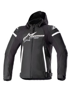 ALPINESTARS CHAQUETA ZACA WP BLACK/WHITE