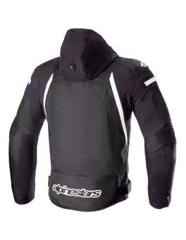 ALPINESTARS CHAQUETA ZACA WP BLACK/WHITE