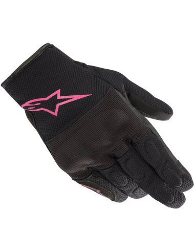 ALPINESTARS GUANTES STELLA S-MAX DRYSTAR BLACK/FUCHSIA en ALDAMOVIL