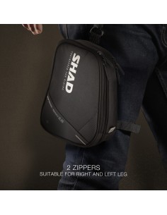SHAD BOLSA PIERNA SL05 NEGRO en ALDAMOVIL 2