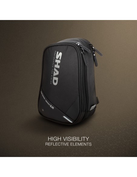 SHAD BOLSA PIERNA SL05 NEGRO en ALDAMOVIL