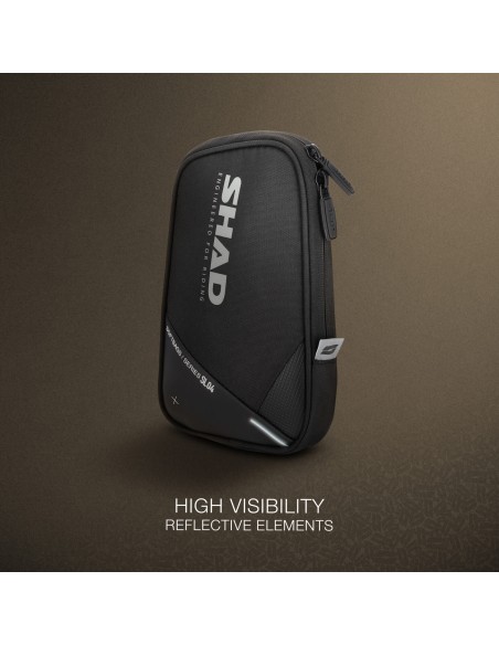 SHAD BOLSA PIERNA SL04 NEGRO en ALDAMOVIL