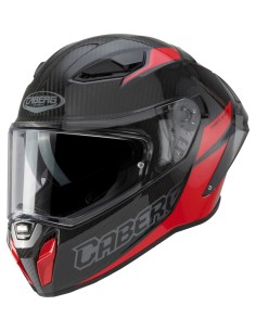 CABERG CASCO DRIFT EVO II CARBON BLACK/RED GLOSS en ALDAMOVIL 2