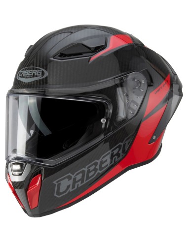 CABERG CASCO DRIFT EVO II CARBON BLACK/RED GLOSS en ALDAMOVIL