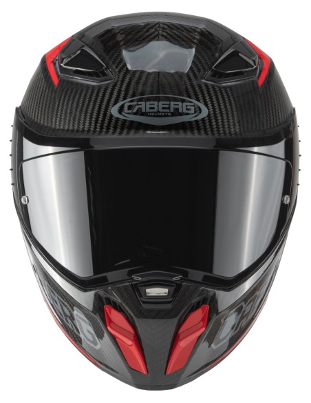 CABERG CASCO DRIFT EVO II CARBON BLACK/RED GLOSS en ALDAMOVIL