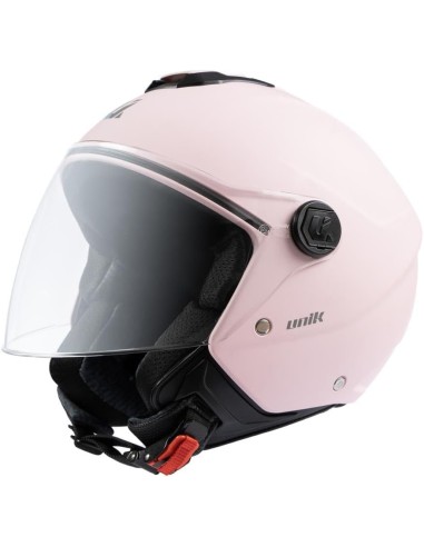 UNIK CASCO JET VERTEX BABY PINK MATT en ALDAMOVIL