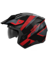 UNIK CASCO TRIAL LINK DV RED/BLACK MATT en ALDAMOVIL