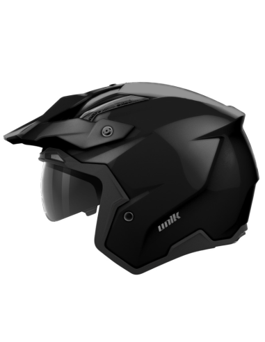 UNIK CASCO TRIAL LINK DV BLACK GLOSS en ALDAMOVIL