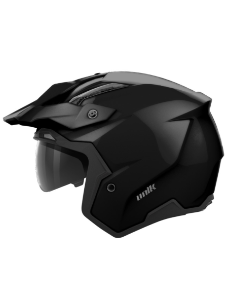 UNIK CASCO TRIAL LINK DV BLACK GLOSS en ALDAMOVIL