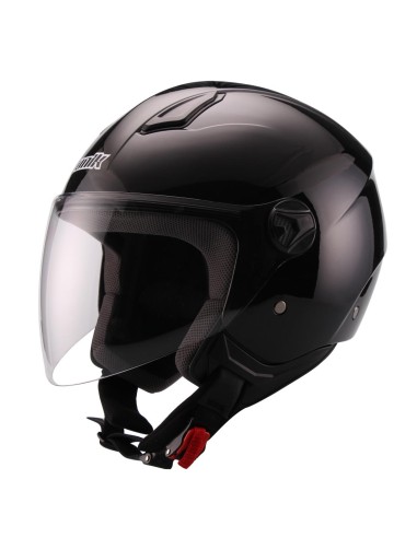 UNIK CASCO JET VERTEX BLACK GLOSS en ALDAMOVIL