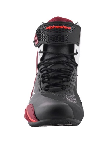 ALPINESTARS BOTAS FASTER-4 BLACK/WHITE/DARK RED en ALDAMOVIL