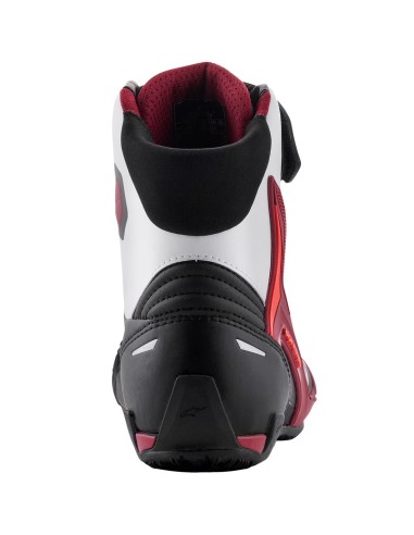 ALPINESTARS BOTAS FASTER-4 BLACK/WHITE/DARK RED en ALDAMOVIL