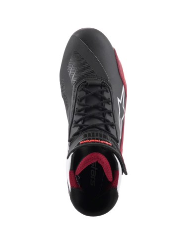ALPINESTARS BOTAS FASTER-4 BLACK/WHITE/DARK RED en ALDAMOVIL