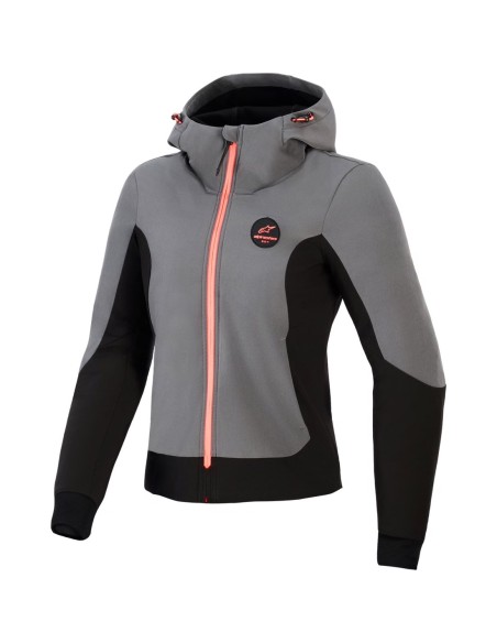 ALPINESTARS SUDADERA STELLA RADIUM GREY/BLACK en ALDAMOVIL