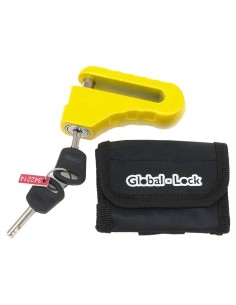 GLOBAL-LOCK ANTIRROBO CANDADO DISCO CLASSIC 5.5 en ALDAMOVIL