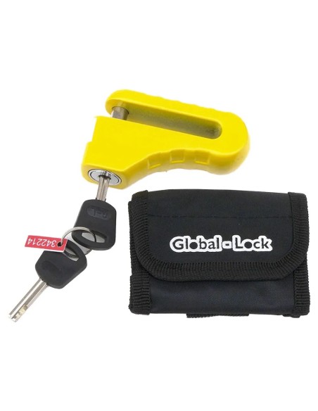 GLOBAL-LOCK ANTIRROBO CANDADO DISCO CLASSIC 5.5 en ALDAMOVIL