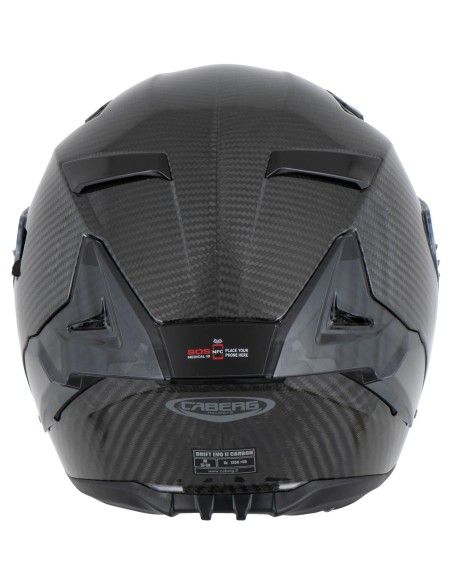 CABERG CASCO DRIFT EVO II CARBON BLACK GLOSS en ALDAMOVIL