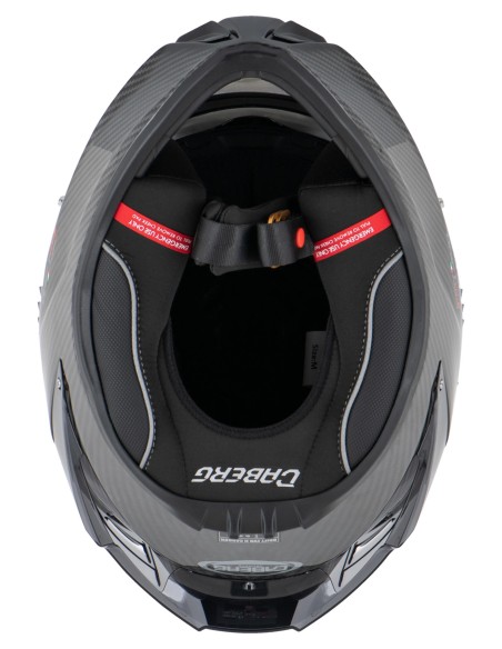 CABERG CASCO DRIFT EVO II CARBON BLACK GLOSS en ALDAMOVIL