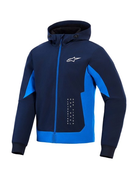 ALPINESTARS SUDADERA RADIUM TECH NAVY/BLUE en ALDAMOVIL