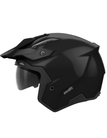 UNIK CASCO TRIAL LINK DV BLACK MATT