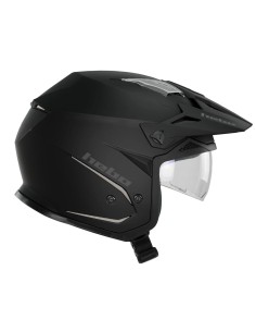 HEBO CASCO TRIAL ZONE 5 BLACK MATT en ALDAMOVIL