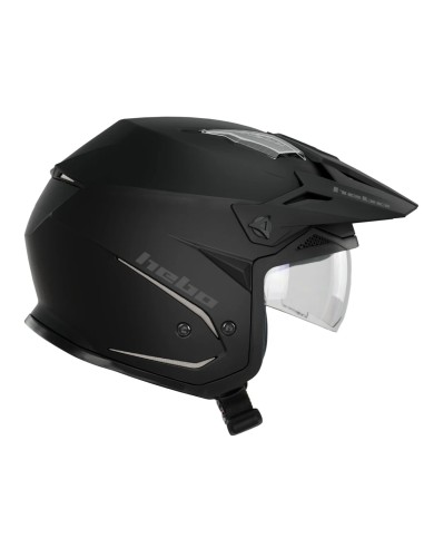HEBO CASCO TRIAL ZONE 5 BLACK MATT en ALDAMOVIL