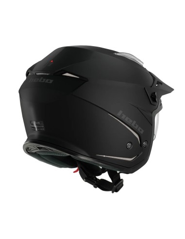 HEBO CASCO TRIAL ZONE 5 BLACK MATT en ALDAMOVIL