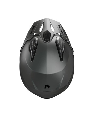 HEBO CASCO TRIAL ZONE 5 GREY MATT en ALDAMOVIL