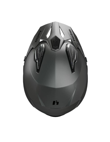 HEBO CASCO TRIAL ZONE 5 GREY MATT en ALDAMOVIL