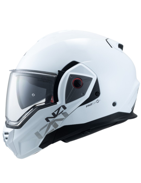 NZI CASCO MODULAR FASTBACK DUO WHITE GLOSS en ALDAMOVIL