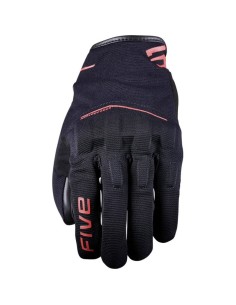 FIVE GUANTES VERANO RS4 BLACK/RED FLUOR en ALDAMOVIL